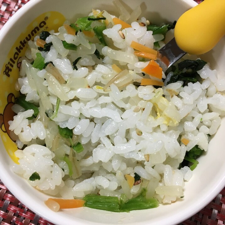 幼児食 ナムル風混ぜご飯 レシピ 作り方 By えみすけ0309 楽天レシピ 幼児食 ナムル風混ぜご飯 レシピ 作り方 By えみすけ0309 楽天レシピ